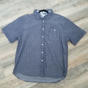 Hobie Short Sleeve Button Front Shirt XL